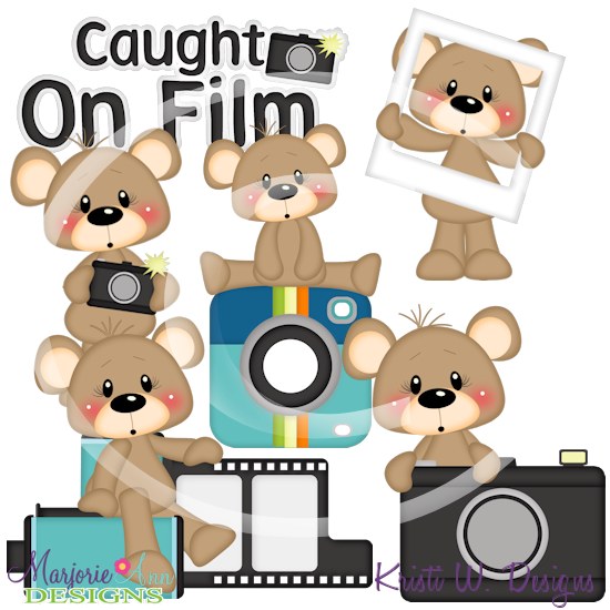 Franklin-Caught On Film SVG Cutting Files Includes Clipart - Click Image to Close